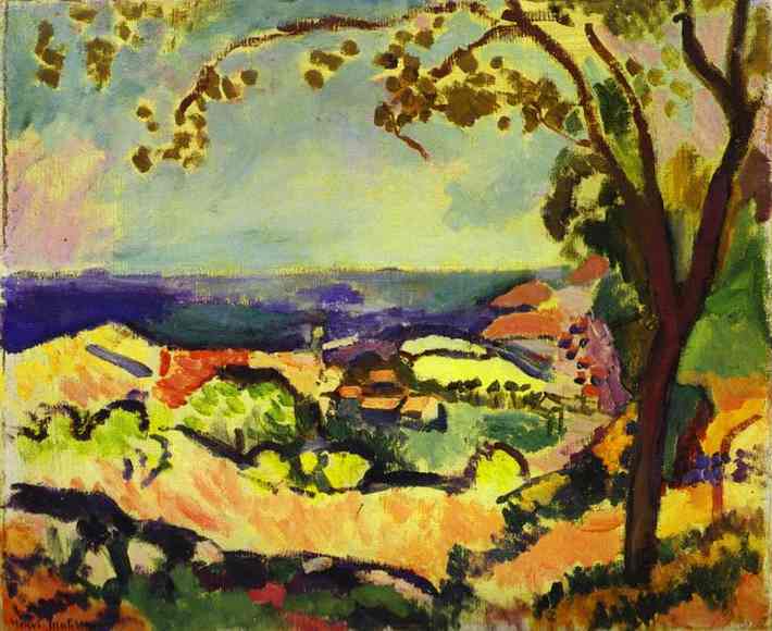 Henri Matisse - Collioure Landscape 1906